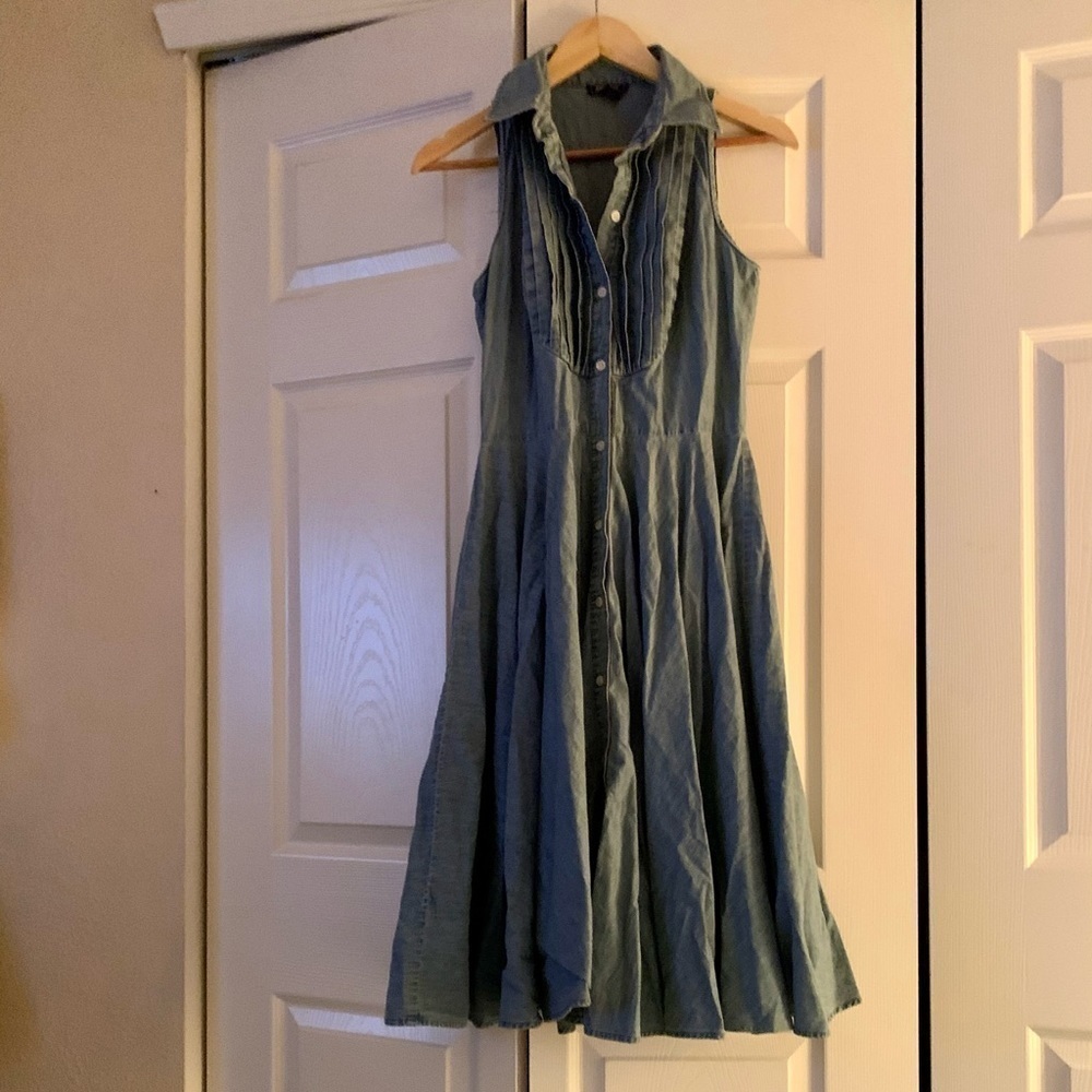 American living midi Jean dress